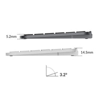 Keychron B6 Pro Ultra-Slim 100% Wireless Keyboard – Retro Red-B6P-K13