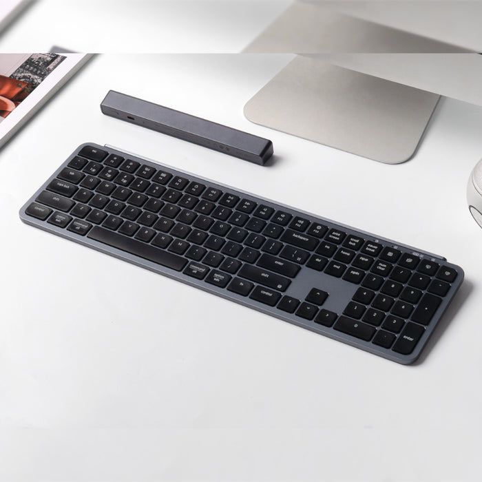 Keychron B6 Pro Ultra-Slim 100% Wireless Keyboard – Space Grey-B6P-K1