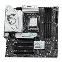 MSI B860M GAMING PLUS WIFI Motherboard: Intel LGA1851, DDR5, Wi-Fi, mATX form factor. Gaming PC Component.