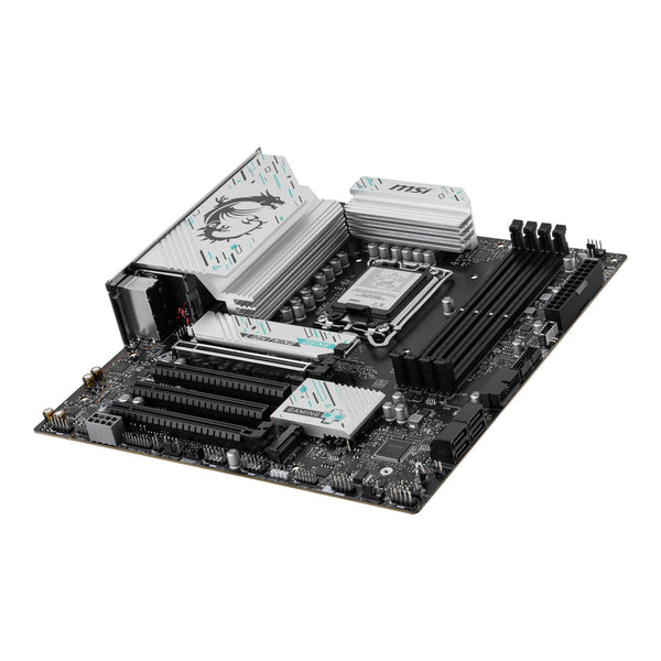 MSI B860M GAMING PLUS WIFI Motherboard - Intel LGA1851, DDR5, Wi-Fi 7, M-ATX, High Performance PC Build Component