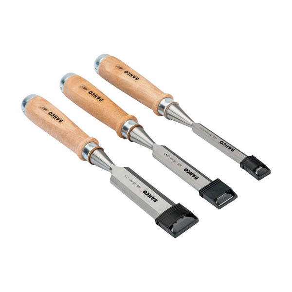 Bahco Bahco Chisel Set 3 Pc Wood Handle 12 18 25 Mm 425 081