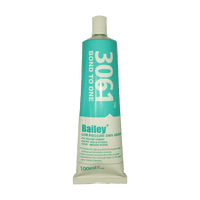 Bailey 3061 PVC Solvent Cement: Low Pressure, Clear, Medium Bodied - Ideal for PVC Pipe & Fittings
