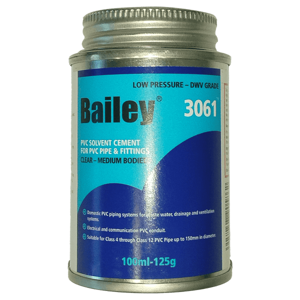 Pvc Weld Lp 100 Ml+Brush Bailey Bai1030 MTS