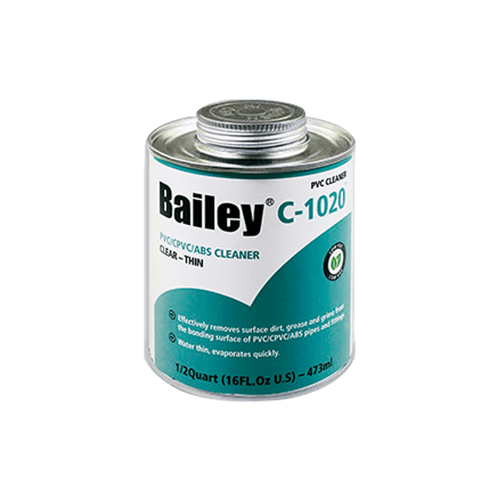Pvc Weld Cleaner 473 Ml Bailey Baic473