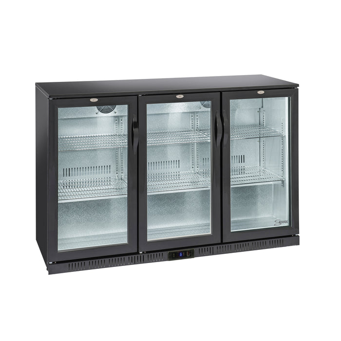 SALVADORE Back Bar Cooler  - Triple Hinged Door - BBC1003