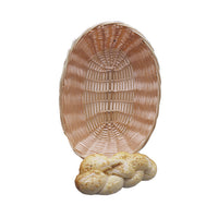 BCE Bread Basket Woven Plastic Oval - 230Mm X 167Mm - BBO0001
