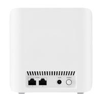 ASUS ZenWiFi BD4 Wi-Fi 7 Dual-Band 2.5G AiMesh Router Node (1-Pack)-White-BD4 1PK