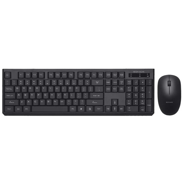 BODY GLOVE WIRELESS KEYBOARD AND MOUSE