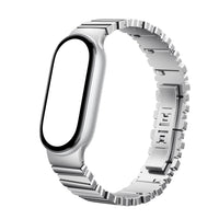 Xiaomi Smart Band 10 Asymmetrical Metal Strap – Silver-BHR07YHGL