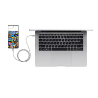 Xiaomi USB4 6A USB Type-C To USB Type-C Braided Cable 2m- (120W, 480 Mbps)-BHR087AGL