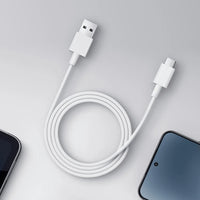 Xiaomi 3A USB-A to USB Type-C Cable 1M - White-BHR087GGL