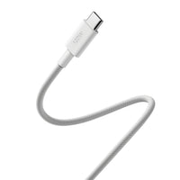 Xiaomi 6A Braided USB Type-C to USB Type-C Cable (1m) - White-BHR087KGL