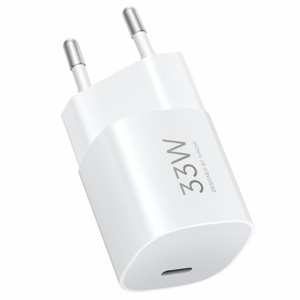 Xiaomi 33W Nano USB Type-C Charger-White-BHR087LEU