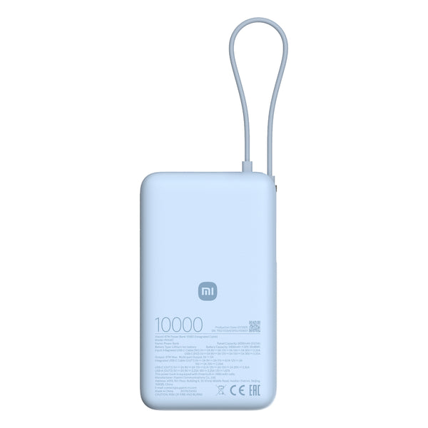Xiaomi 67W Power Bank 10000mAh (Integrated Cable) - Ice Blue-BHR08NZGL
