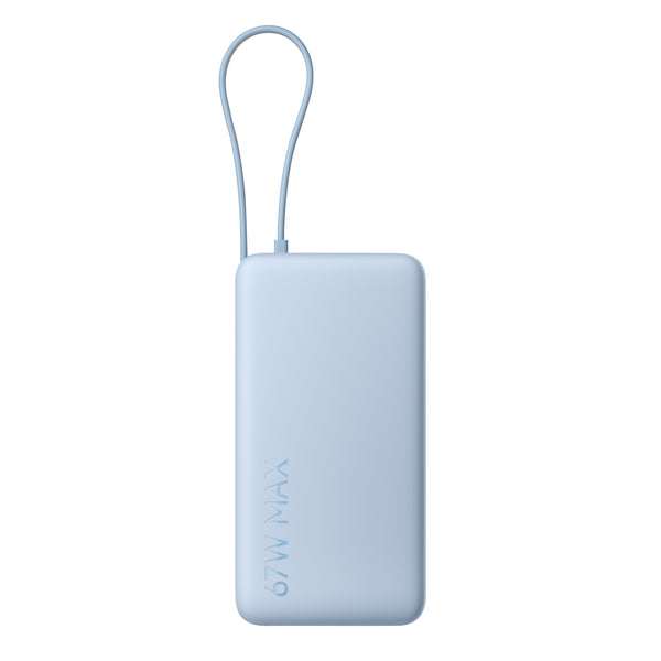 Xiaomi 67W Power Bank 20000mAh (Integrated Cable) - Ice Blue-BHR08O8GL