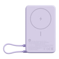 Xiaomi Magnetic Power Bank 10000 with Built-in Stand - Purple-BHR08PAGL