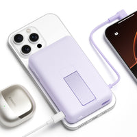 Xiaomi Magnetic Power Bank 10000 with Built-in Stand - Purple-BHR08PAGL