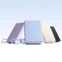 Xiaomi Magnetic Power Bank 10000 with Built-in Stand - Purple-BHR08PAGL