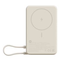 Xiaomi Magnetic Power Bank 10000mAh with Built-in Stand - Beige-BHR08PBGL