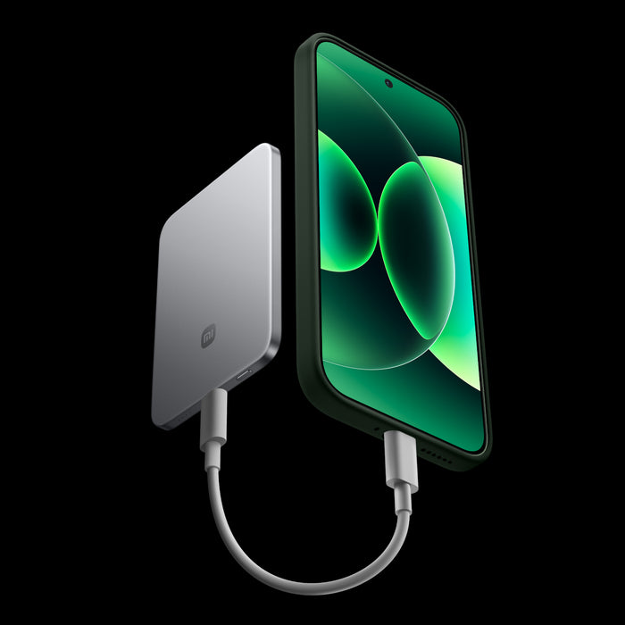 Xiaomi UltraThin Magnetic Power Bank 5000 15W - Aluminium Silver-BHR08Z2GL