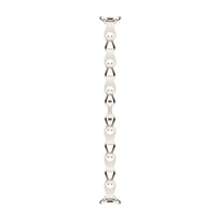 Xiaomi Smart Band 8 Chain Strap - White-BHR7313GL