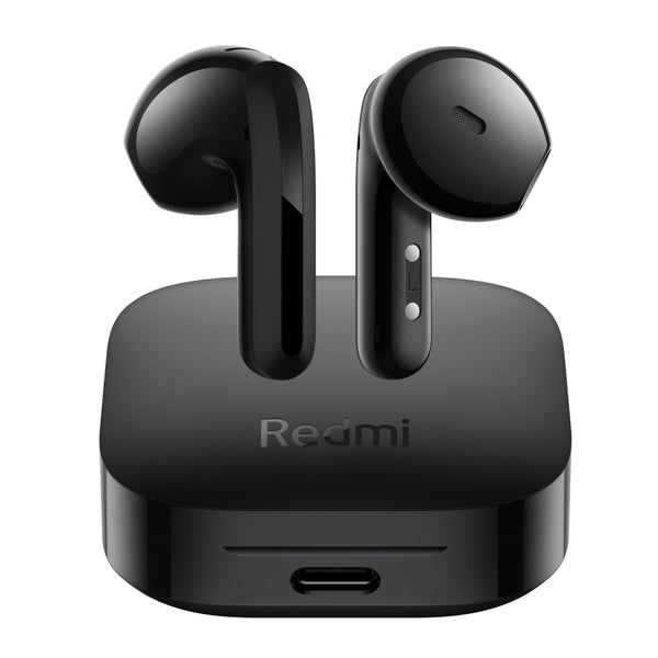 Redmi Buds 6 Active Wireless Earbuds: Black, Bluetooth 5.4, Charging Case