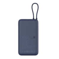 Xiaomi 33W Power Bank 20000mAh (Integrated Cable) – Blue-BHR8975GL