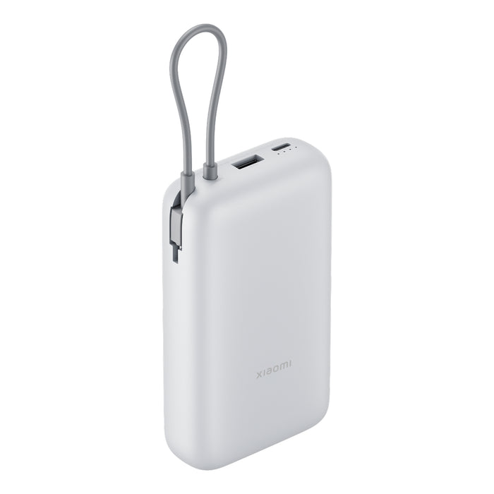 Xiaomi Power Bank 20000mAh (Integrated Cable) - Light Grey-BHR9738GL