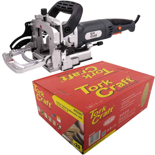 TORK CRAFT Biscuit Jointer And Free Box #20 Biscuits Special - BJBIS