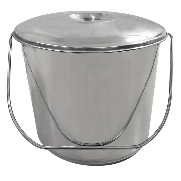 CATER ACE Bucket & Lid - S/Steel 20Lt - BKS0020