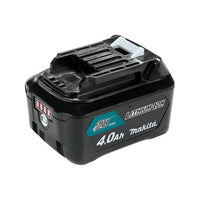 Makita : 12V max 'Slide' range, including this 4.0Ah battery with LED power indicator. These batteries are not compatible with the 'cartridge' style 12Vmax tools. (BL1041B)