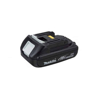 Makita: 1.5 Ah 18V Lithium Ion Slim Lightweight Battery 
Not Compatable With All Lith-Ion 18V Models. Refer To Tool Catalogue- BL1815N