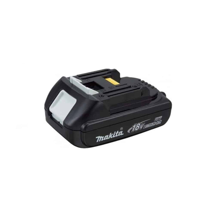 Makita: 1.5 Ah 18V Lithium Ion Slim Lightweight Battery 
Not Compatable With All Lith-Ion 18V Models. Refer To Tool Catalogue- BL1815N