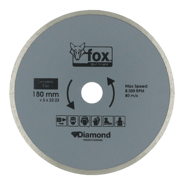 BLY1010 - DIAMOND DISC FOX CONT 180MM TILE PRO