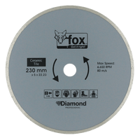 BLY1050 - DIAMOND DISC FOX CONT 230MM TILE PRO