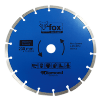 BLY1600 - DIAMOND DISC FOX SEG 230MM MASONRYSTDP10