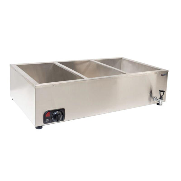 BCE Bain Marie Table Top - 3 Division - BMA0003