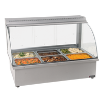 ANVIL BMA4003 Hot Food Bar - 3 Division - Stainless Steel Food Display - Restaurant Equipment