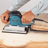 Makita BO4900 Finishing Sander: 1/2 Sheet Orbital Sander for Woodworking - Buy Online