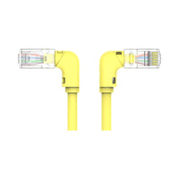 90 DEGREE ASSEMBLY BOOT YELLOW - NET-BOOT-90DEG-Y