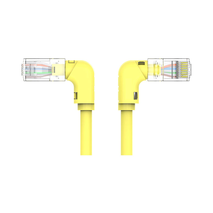 90 DEGREE ASSEMBLY BOOT YELLOW - NET-BOOT-90DEG-Y
