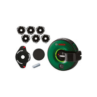 Bosch Atino Line Laser Level Kit: Alignment & Measuring Tool w/ Gel Pads & Pins - Hang Pictures & Shelves Perfectly!