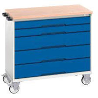 CROMWELL VERSO Mobile Cabinet 5-Drawer (1050x550x980mm) - Professional Tool Storage | chavda.com
