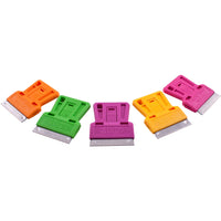 Tork Craft Mini Razor Scraper 60 Pc Per Candy Jar 5 Assorted Colours Br008
