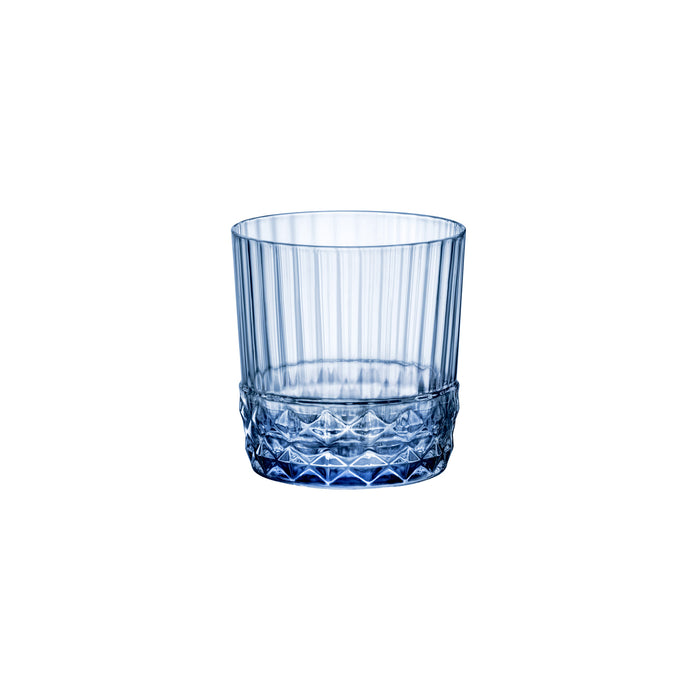 BORMIOLI ROCCO America '20S - Sapphire Blue - Dof 37Cl H92Mm W88Mm (6) - BR1.22152