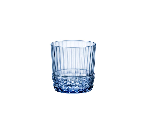 BORMIOLI ROCCO America '20S - Sapphire Blue - Dof 37Cl H92Mm W88Mm (6) - BR1.22152