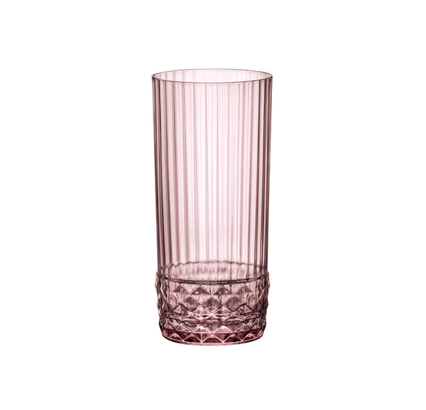 BORMIOLI ROCCO America '20S - Lilac Rose - Cooler 49Cl H162Mm W73.5Mm (6) - BR1.22155