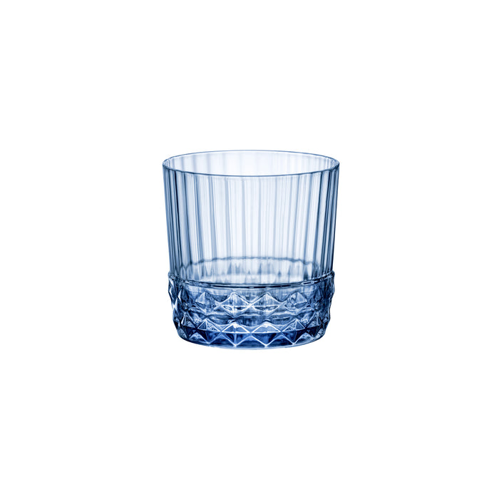 BORMIOLI ROCCO America '20S - Sapphire Blue - Rocks 30Cl H83.5Mm W83.5Mm (6) - BR1.22156