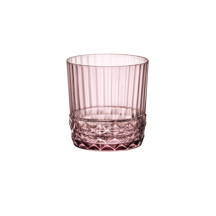 BORMIOLI ROCCO America '20S - Lilac Rose - Rocks 30Cl H83.5Mm W83.5Mm (6) - BR1.22157
