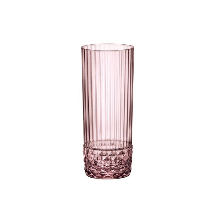 BORMIOLI ROCCO America '20S - Lilac Rose - Long Drink 40Cl H158Mm W68Mm (6) - BR1.22159